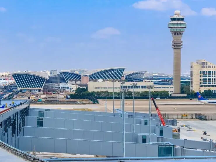 Phòng sạch sân bay PUdong Thượng Hải